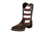 Bota Texana Cor Castanho Cano Americano Urbana Boots - Imagem 2