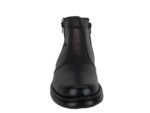 Botina Confort Gel Couro Floter Preto e Solado P U anti hidrólise Urbana Boots - Imagem 3