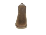 Botina de Gel Couro Crazy Horse cor Tabaco e Solado de Borracha Urbana Boots - Imagem 3
