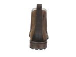 Botina de Couro Crazy HorseTabaco com Solado em MDF Urbana Boots - Imagem 4