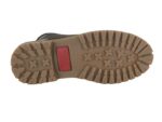 Coturno Couro Crazy Horse Café Solado de Borracha Urbana Boots - Imagem 5