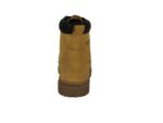 Coturno Couro Nobuk Mostarda Solado de Borracha Urbana Boots - Imagem 4